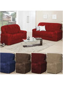 Capa de sofá elástica 2 e 3 lugares
