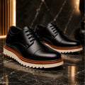 Sapato Masculino GuGi Casual em Material Sintético Preto ou Caramelo