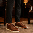 Sapato Masculino GuGi Casual em Material Sintético Preto ou Caramelo