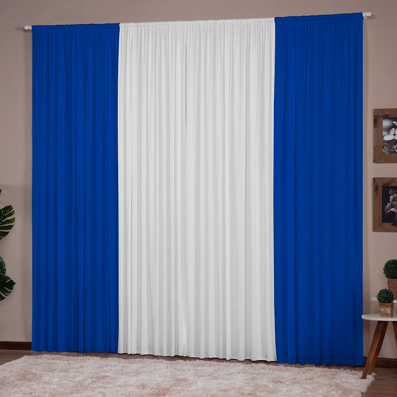 Cortina Versátil 3,00X2,80 (para diversos ambientes) Janela Sala de Estar Quarto Escritório Decoração Cozinha