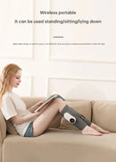 Caneleira elétrica de alta compressão. Massagem e relaxamento.