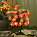 Lâmpadas árvore de rosa, home decor
