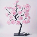 Lâmpadas árvore de rosa, home decor