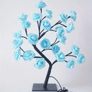 Lâmpadas árvore de rosa, home decor