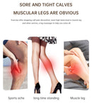 Caneleira elétrica de alta compressão. Massagem e relaxamento.