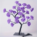 Lâmpadas árvore de rosa, home decor