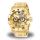 Invicta Pro Diver 0077 Luxo Banhado a Ouro 18K Caixa Especial + 2 Brindes À Prova D'Água Brilho Duradouro e Estilo Exclusivo