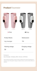 Caneleira elétrica de alta compressão. Massagem e relaxamento.