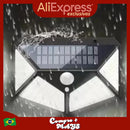 Luminária solar com 100 LEDs. Oferta EXCLUSIVA!!