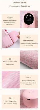 Caneleira elétrica de alta compressão. Massagem e relaxamento.