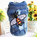 Jaqueta jeans para pet Spring Fashion