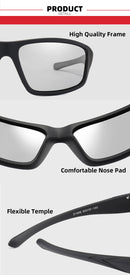 VIVIBEE Óculos fotocromáticos masculinos