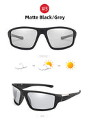 VIVIBEE Óculos fotocromáticos masculinos