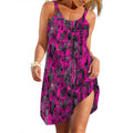 Vestido feminino Tye Dye casual