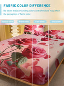 Lençol de cama floral 1pç (sem fronha)