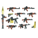 Special forces military spare weapons pack