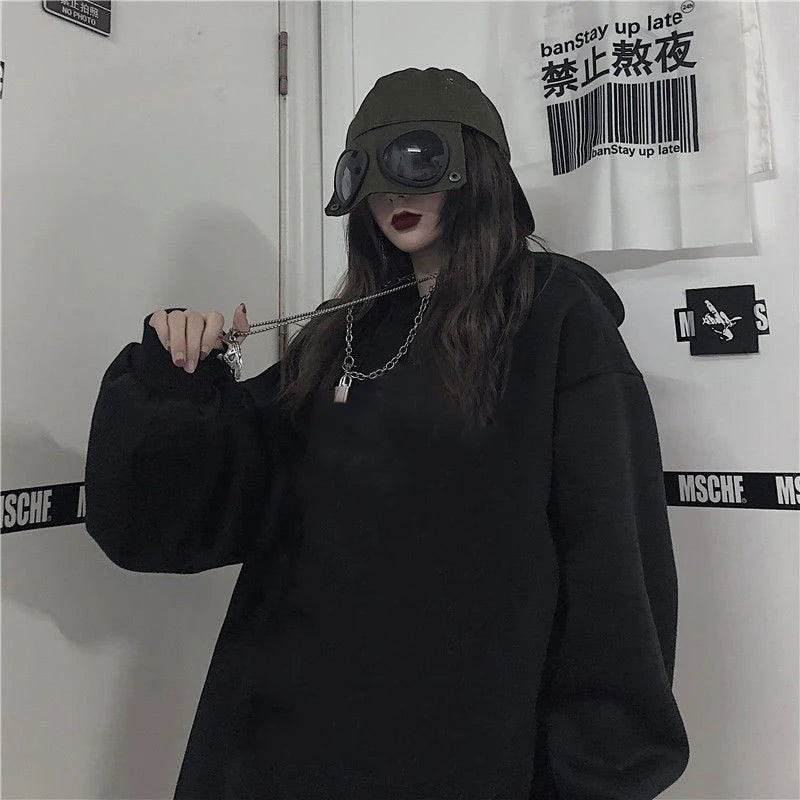 Moletom com capuz de bolso e calça de cor sólida masculino e feminino