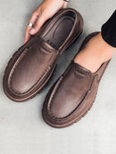 Sapato Masculino Slip-On em EVA com Estilo Vintage