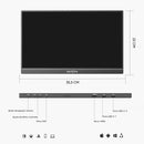 Monitor portátil ARZOPA de 15,6 polegadas FHD 1080P IPS USB-C Mini-HDMI, segunda tela externa para Mac,
 laptop, PC, Switch, Xbox, PS4/5 e Xbox.