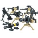 Special forces military spare weapons pack