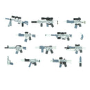 Special forces military spare weapons pack