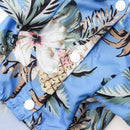 Roupa pet estilo havaiano