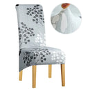 Capa de cadeira estampada floral strecht