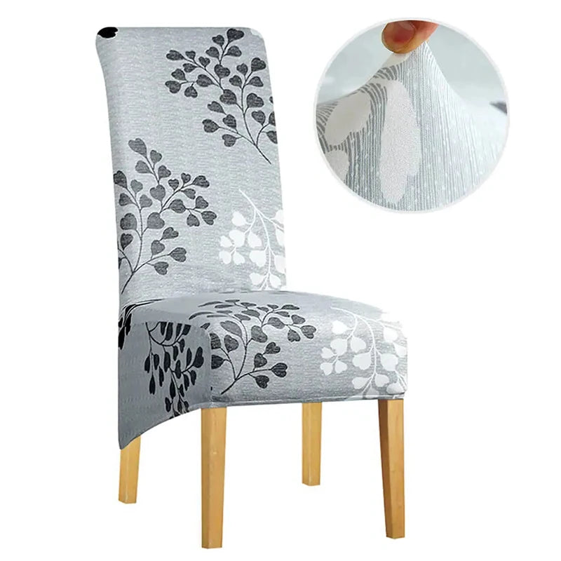 Capa de cadeira estampada floral strecht