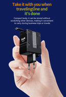 Carregador turbo Xiaomi 120W GaN, cabo retrátil, tipo C ,Compativel com   Iphone 16,  Ipad , Macbook