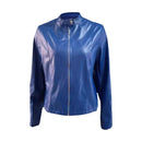 Jaqueta de couro feminina