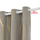 100% Blackout Curtains Luxury Marble Curtain