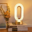 Luminária 3D Touch Control Night Light — Presente Perfeito para o Dia dos Namorados