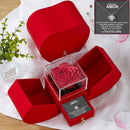 Caixa decorativa com/sem jóia. Um presente ideal para o amor.