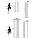 100% Blackout Curtains Luxury Marble Curtain