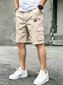 Bermudas cargo estampadas