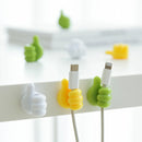 Mão organizadora auto adesiva.