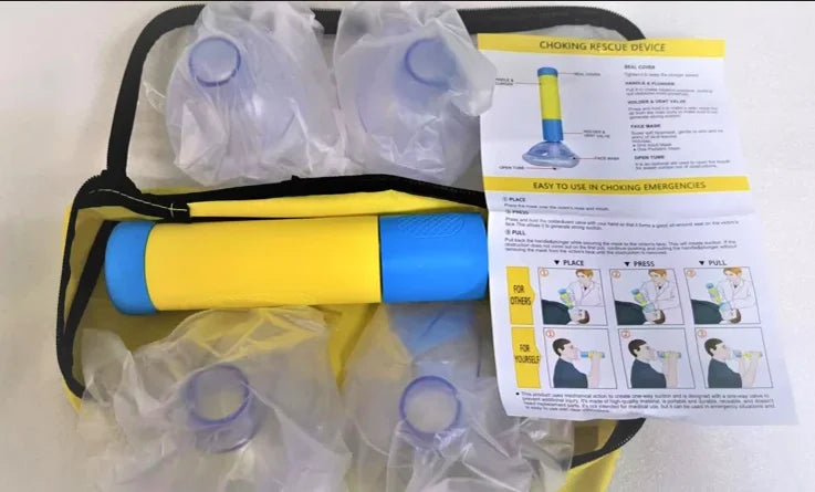 Dispositivo anti-asfixia portátil