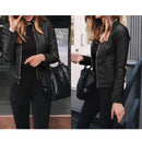 Jaqueta de couro feminina