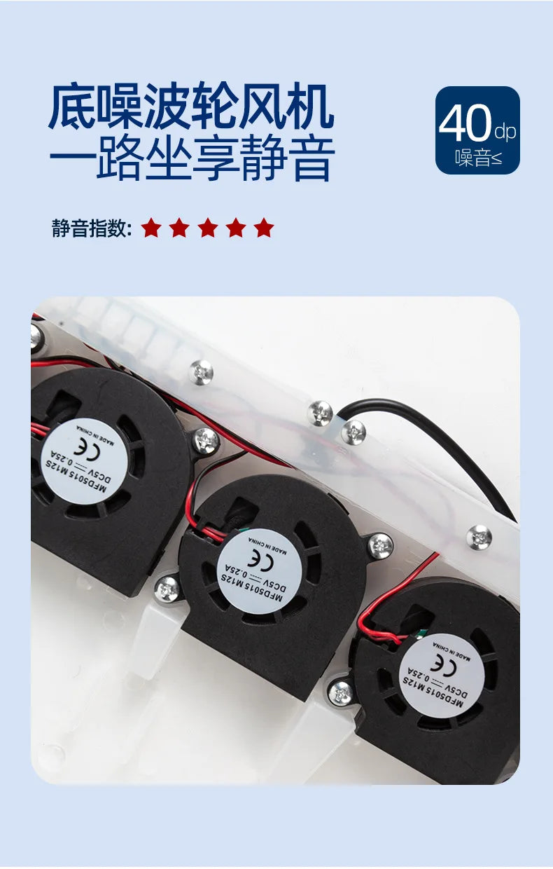 Assento respirável. Almofada c/ sistema de dissipação de calor.