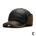 Boné Masculino de Inverno Forrado com Protetor de Orelhas