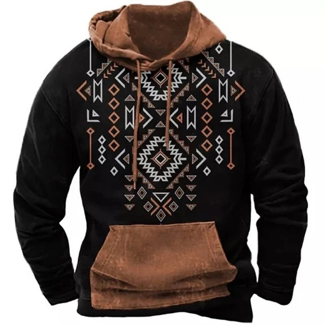 RAIZ URBANA. Camisa masculina com capuz