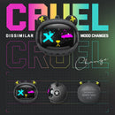 ONIKUMA Fones de ouvido de baixa latência com cancelamento de ruído