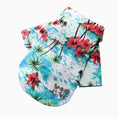 Roupa pet estilo havaiano