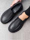 Sapato Masculino Slip-On em EVA com Estilo Vintage