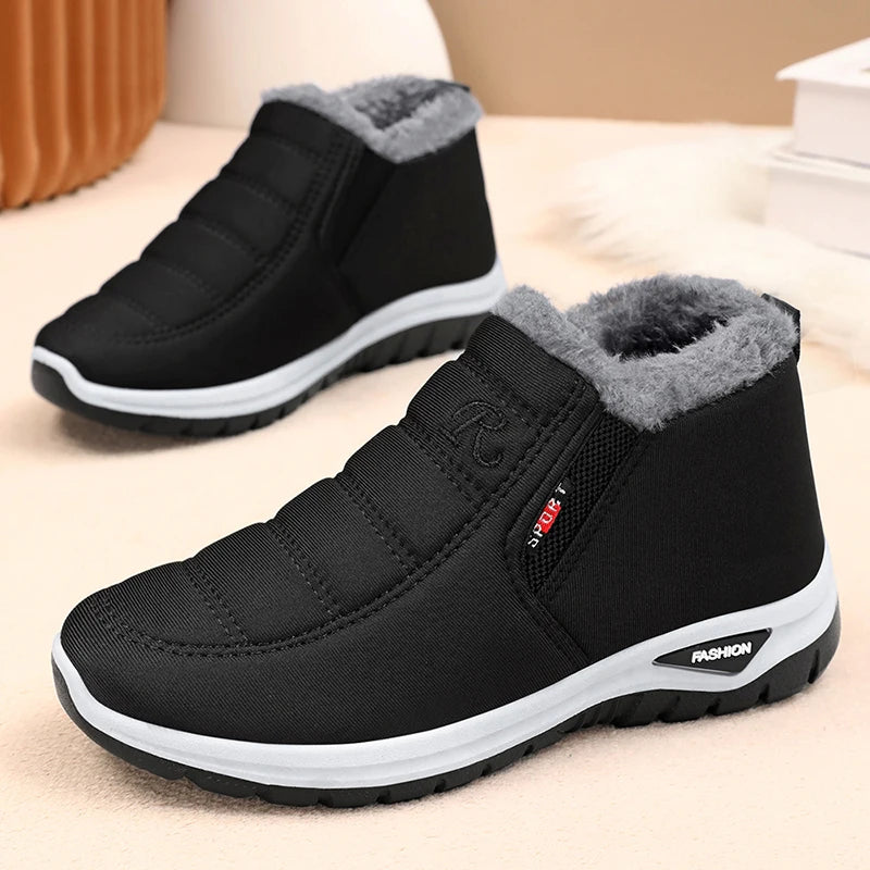 Botas de inverno anti derrapantes masculinas