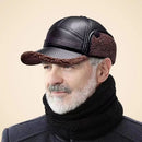Boné Masculino de Inverno Forrado com Protetor de Orelhas