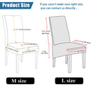 Capa de cadeira estampada floral strecht