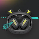 ONIKUMA Fones de ouvido de baixa latência com cancelamento de ruído