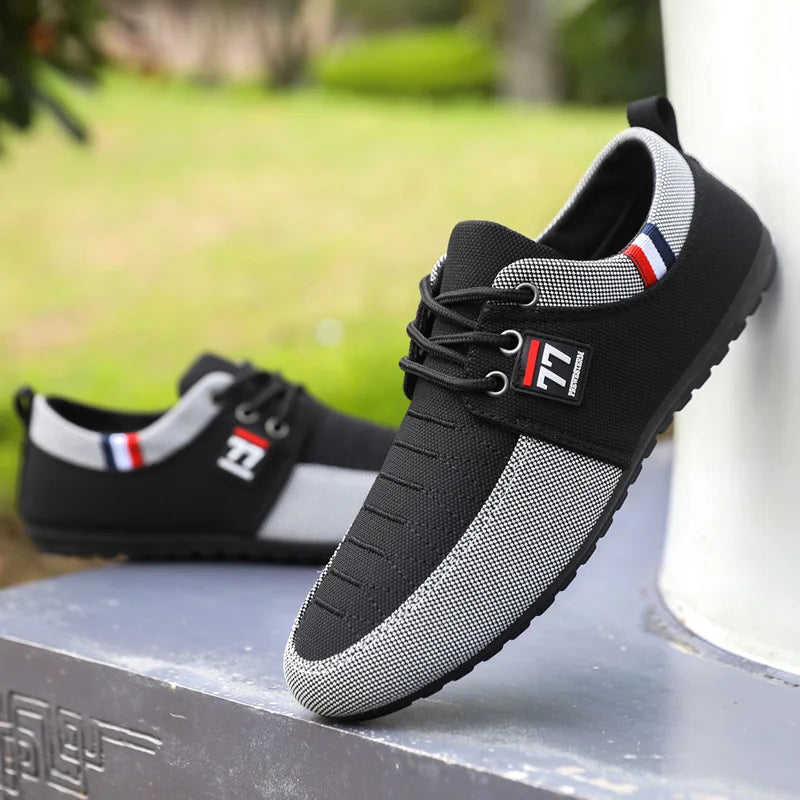 Sapatênis masculino KOZOK ,de material respirável casual