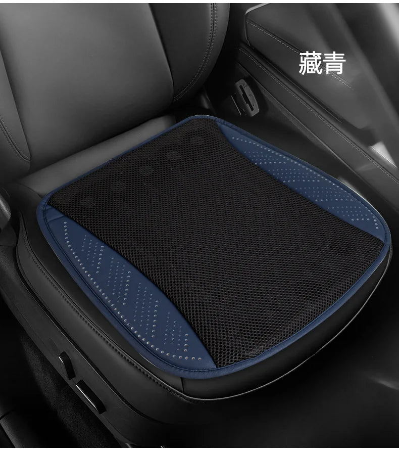 Assento respirável. Almofada c/ sistema de dissipação de calor.